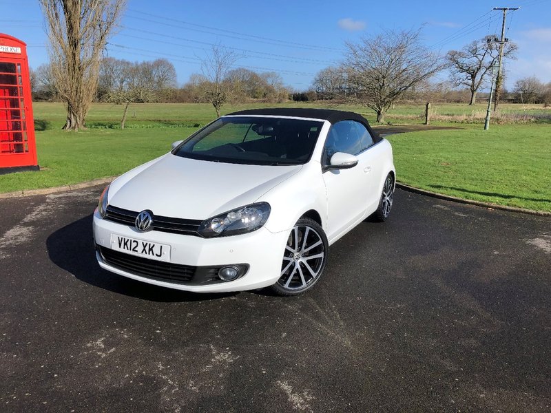 View VOLKSWAGEN GOLF 2.0 TDI BlueMotion Tech GT Cabriolet 2dr