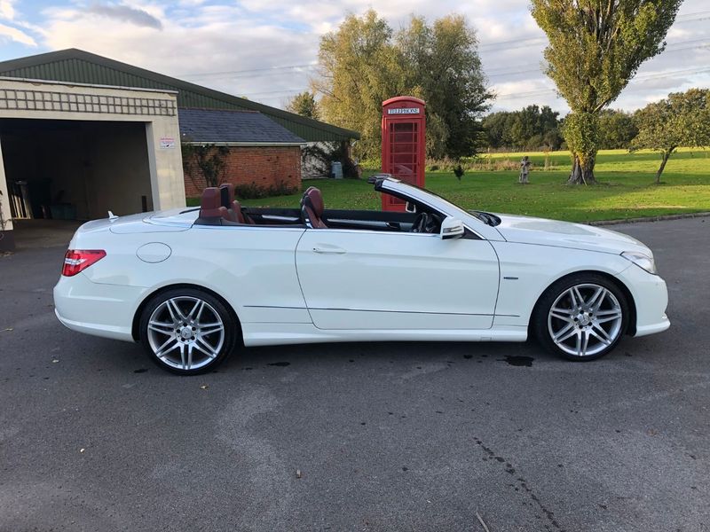 View MERCEDES-BENZ E CLASS E250 CDI BlueEFFICIENCY Sport Cabriolet G-Tronic 2dr