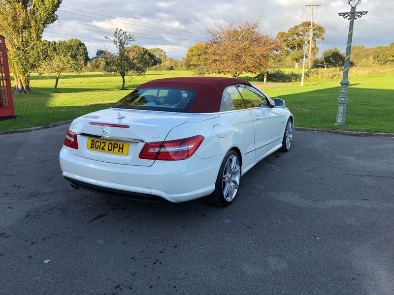 View MERCEDES-BENZ E CLASS E250 CDI BlueEFFICIENCY Sport Cabriolet G-Tronic 2dr