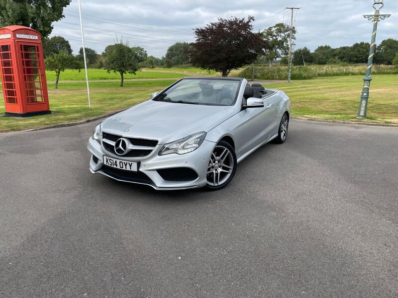 View MERCEDES-BENZ E CLASS CDI AMG Sport Cabriolet 7G-Tronic Plus