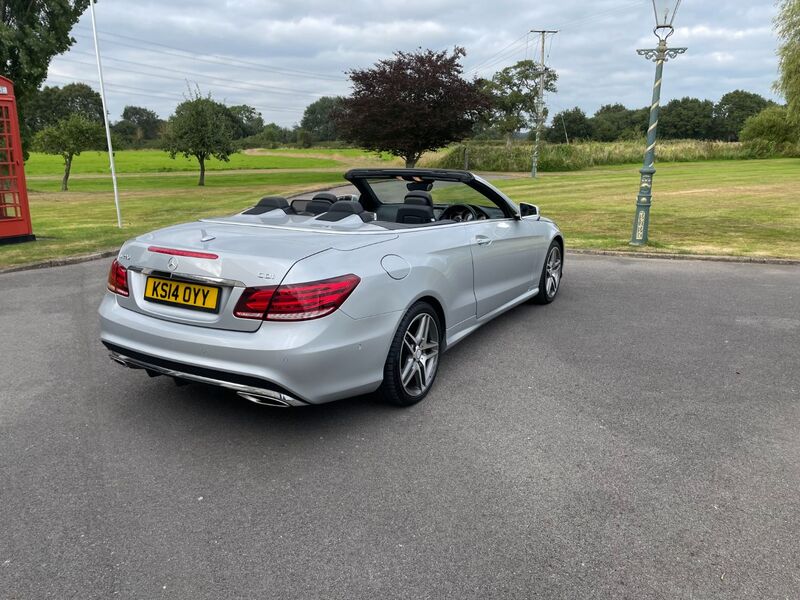 View MERCEDES-BENZ E CLASS CDI AMG Sport Cabriolet 7G-Tronic Plus