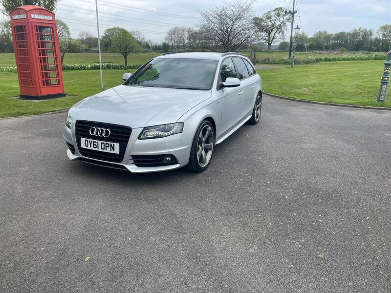 View AUDI A4 AVANT TFSI S LINE BLACK EDITION