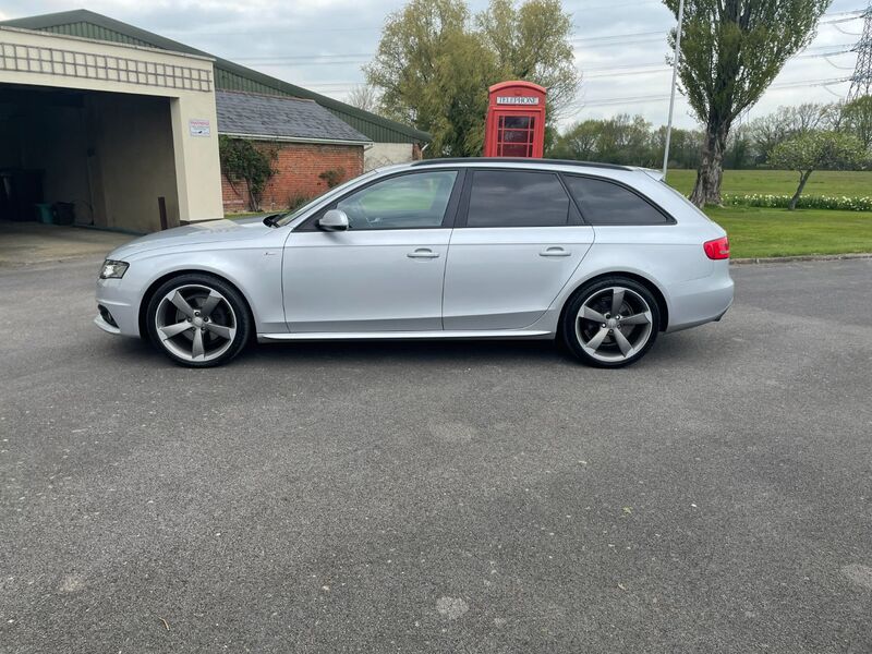 View AUDI A4 AVANT TFSI S LINE BLACK EDITION